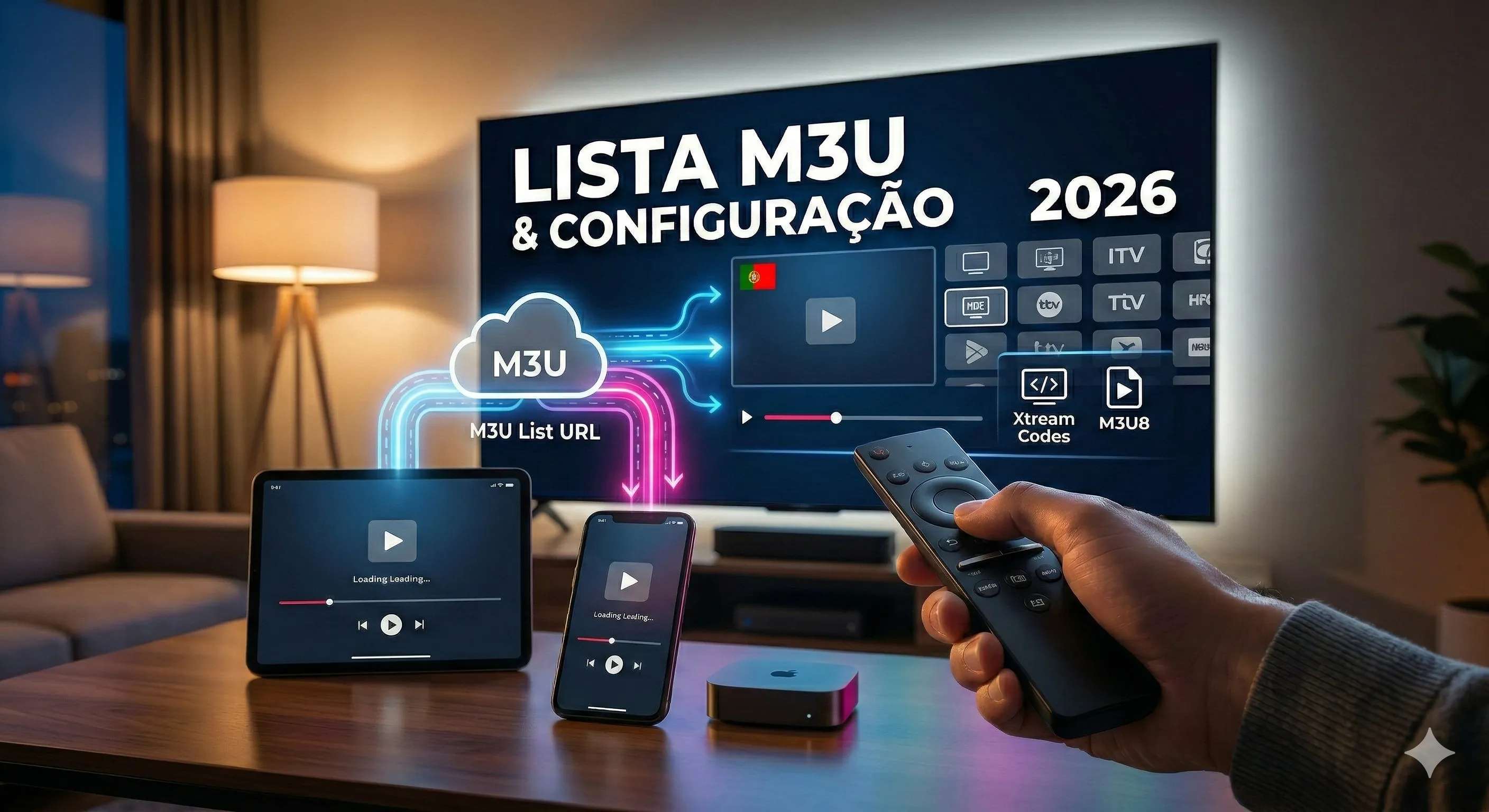 Listas M3U para IPTV
